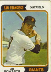 1974 Topps Baseball Cards      404     Jim Howarth